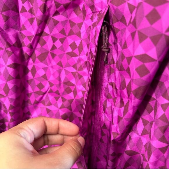 Columbia Womens Outer West Interchange Jacket Bright Plum Print Large - Picture 6 of 15